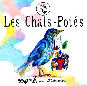 Pochette E.P du duo Les Chats-Potés