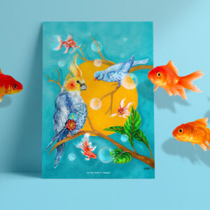 Affiche A3 "Les Oiseaux"
