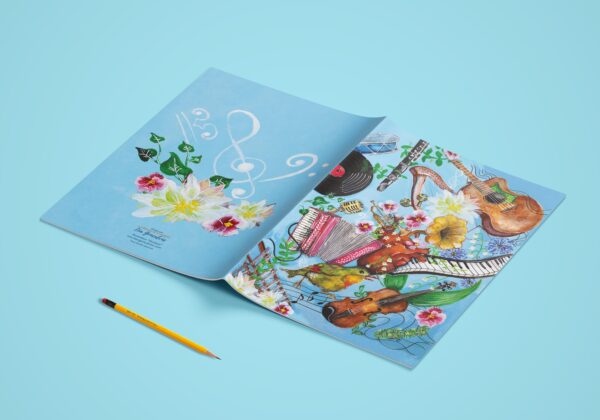 Carnet A4 "Musique" – Image 3